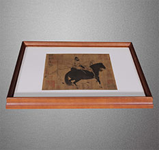 福建书画装裱配框服务案例